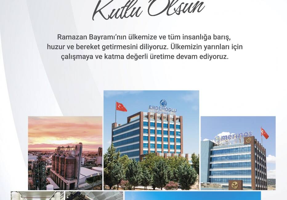 ERDEMOĞLU HOLDİNG RAMAZAN BAYRAMI İLANI