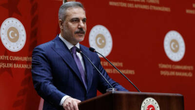 Dışişleri Bakanı Hakan Fidan, İran Dışişleri Bakanı Abbas Arakçi ile