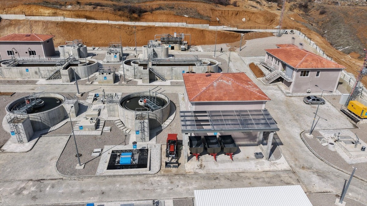 Ekinözü'nde 215 milyon TL'lik ileri biyolojik atık su arıtma tesisi