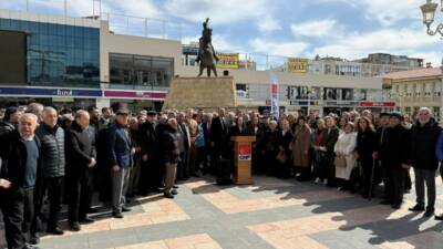 Gaziantep'te CHP'nin Cumhurbaşkanı adayı Ekrem İmamoğlu'nun kaleme aldığı mektup vatandaşlara