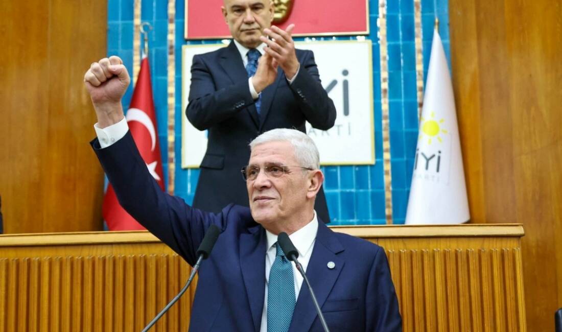 İYİ Parti Genel Başkanı Müsavat Dervişoğlu, TBMM Grup Toplantısı'nda yaptığı