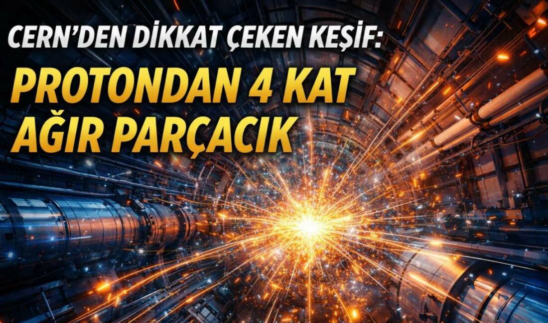 Avrupa Nükleer Araştırma Merkezi’nde (CERN) yapılan yeni bir çalışma, protondan