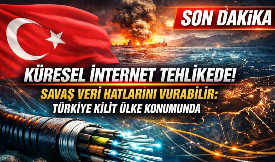 Ortadoğu’daki savaş ve artan jeopolitik riskler, küresel internet altyapısını tehdit