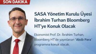 Ekonomist Prof. Dr. İbrahim Turhan, Bloomberg HT’de yayınlanan “Akıllı Para”