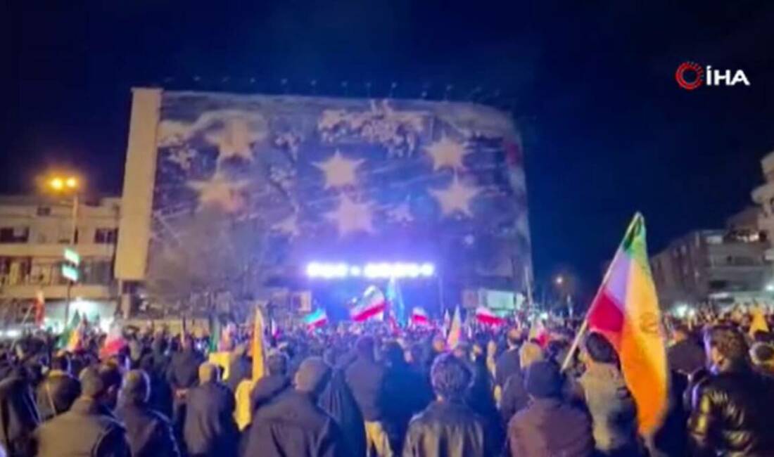 İran’da yüz binlerce kişi, İsrail ve ABD’nin saldırılarını protesto etmek