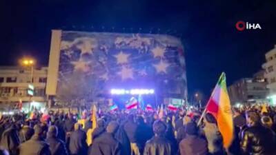 İran’da yüz binlerce kişi, İsrail ve ABD’nin saldırılarını protesto etmek