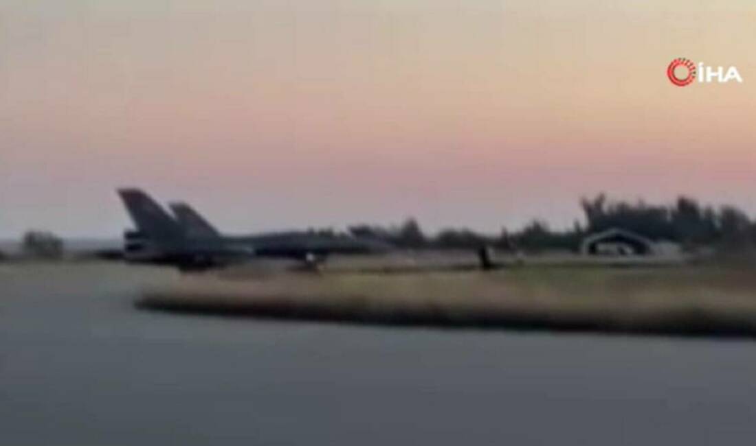Yunanistan Hava Kuvvetleri’ne ait 4 F-16 savaş uçağı, İran’ın saldırılarının