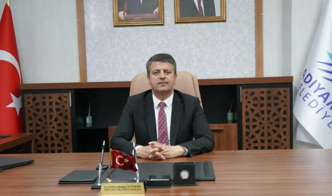 Adıyaman Belediye Başkanı Abdurrahman Tutdere, Ramazan Bayramı dolayısıyla bir mesaj