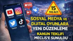 Sosyal medya ve dijital oyunlara yönelik yeni düzenlemeleri içeren kanun