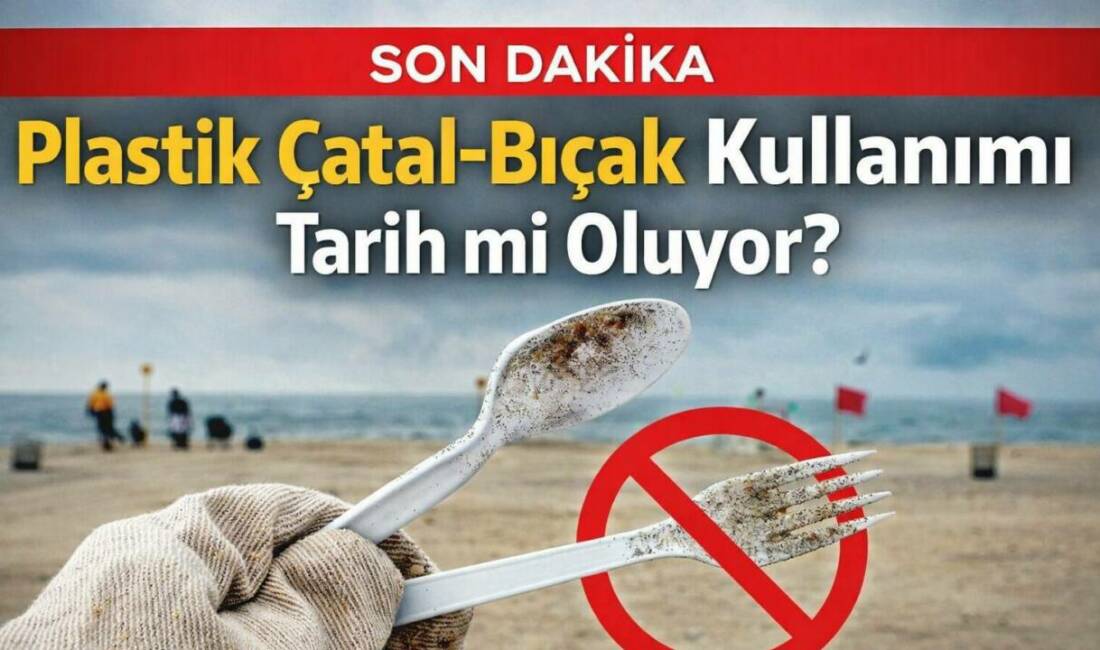 Türkiye’de tek kullanımlık plastik ürünlerin üretimi ve satışı için hazırlanan