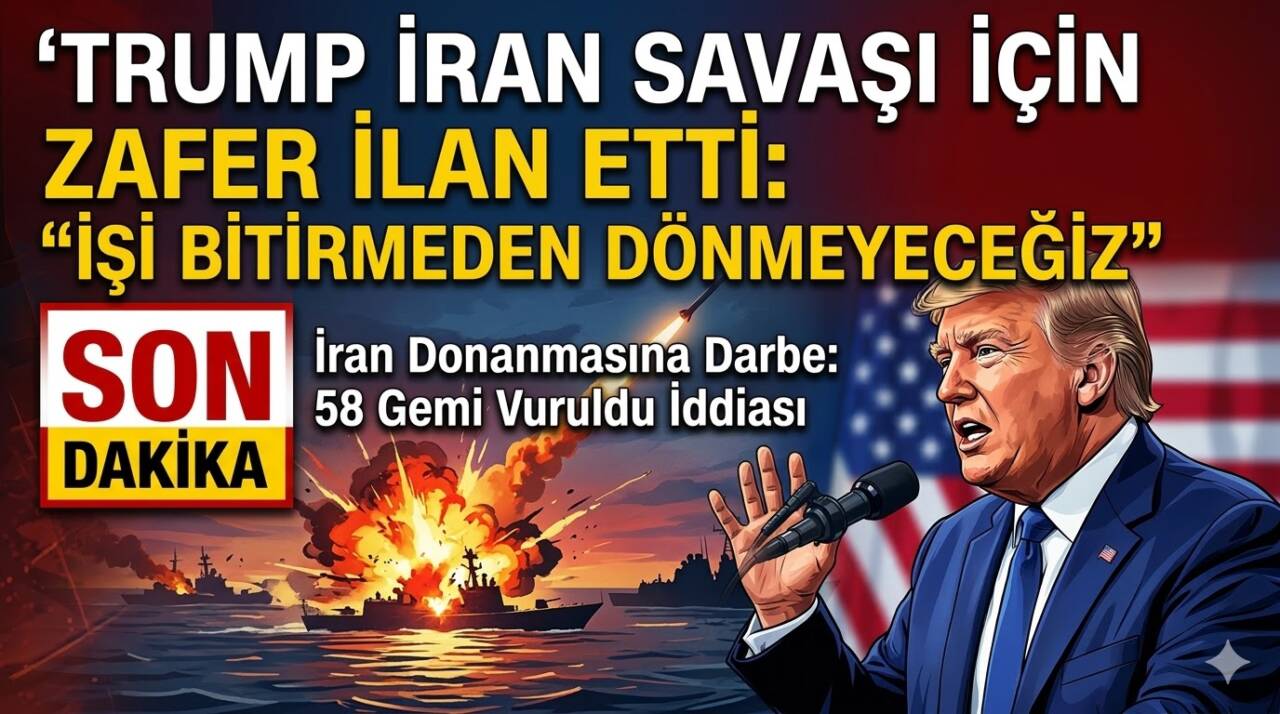 ABD Başkanı Donald Trump, İran’a yönelik devam eden askeri operasyonlarla