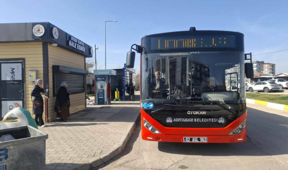 Adıyaman Belediyesi, Ramazan Bayramı süresince vatandaşların bayram ziyaretlerini daha rahat