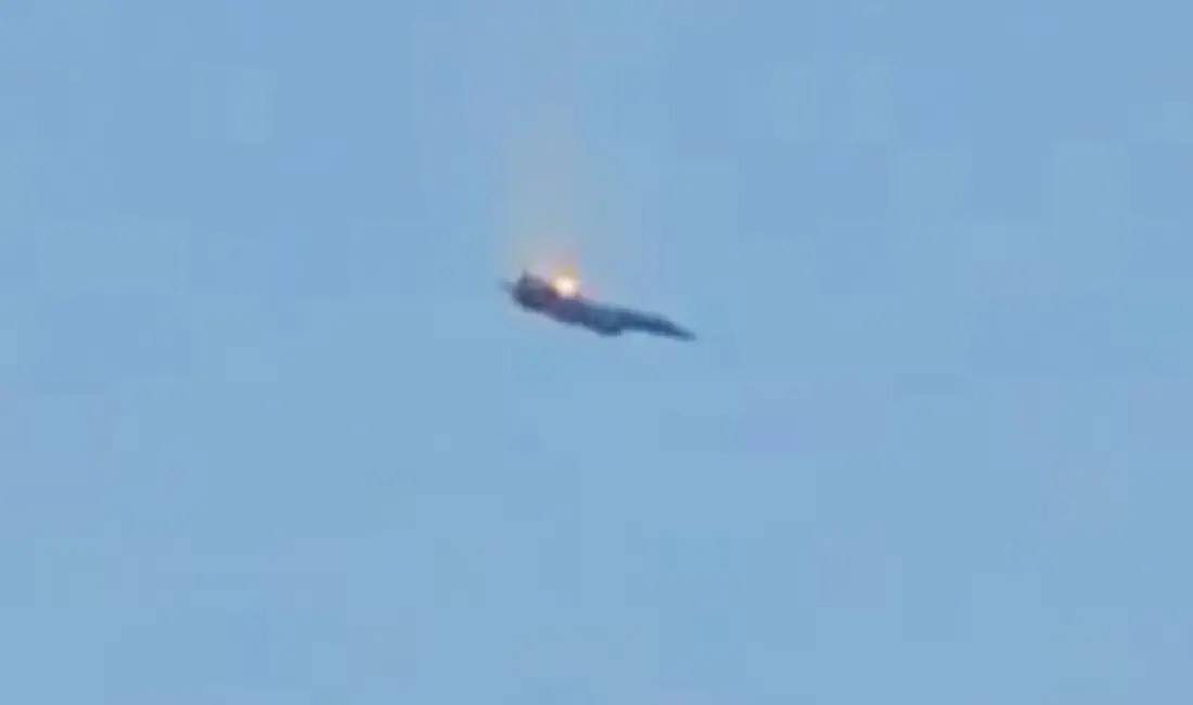 ABD Hava Kuvvetleri'ne ait savaş uçağı F-15E Strike Eagle, Kuveyt'te