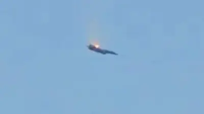 ABD Hava Kuvvetleri'ne ait savaş uçağı F-15E Strike Eagle, Kuveyt'te