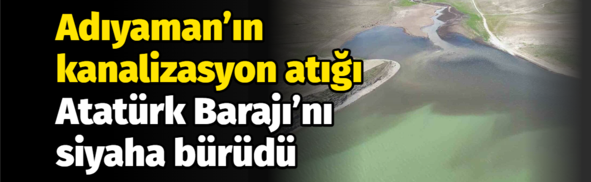 Adıyaman kent merkezi kanalizasyon atığının