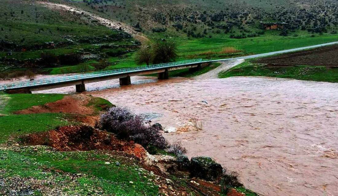 Gaziantep’in Araban ilçesinde günlerdir etkili olan sağanak yağışlar tarım alanlarını