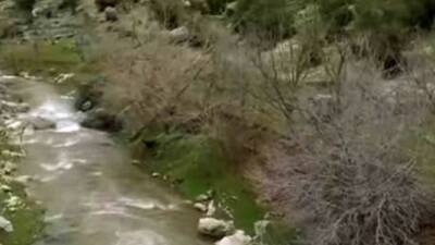 Gaziantep’in Araban ilçesinde etkili olan sağanak yağışlarla Ardıl Barajı gölü