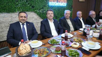Adıyaman’da düzenlenen il örgütü iftar programında Belediye Başkanı Abdurrahman Tutdere