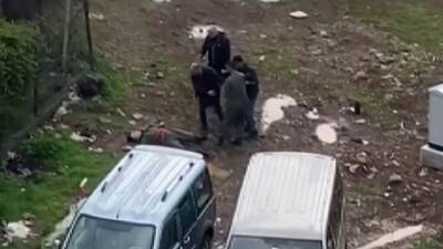 Diyarbakır’da iki grup arsında çıkan bıçaklı kavga, cep telefonu kamerasına