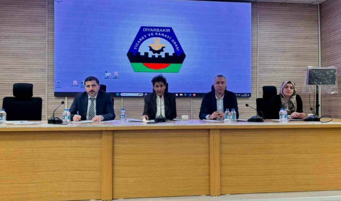 Diyarbakır Ticaret ve Sanayi Odası'nın olağan meclis toplantısında, DTSO Yönetim