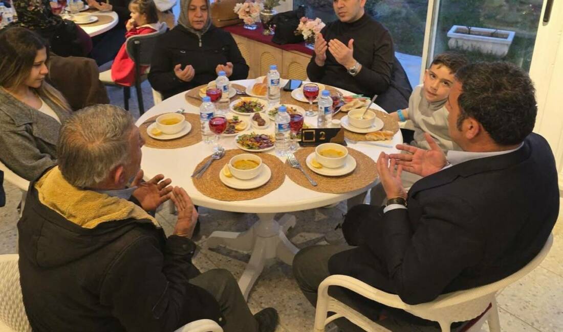 Adıyaman Gölbaşı Kaymakamı Kadir Algın, Ramazan ayı dolayısıyla şehit yakınları