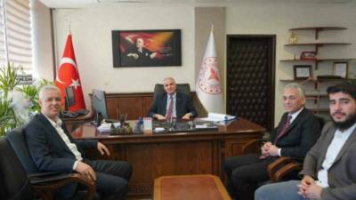 HEKİMSEN heyeti Adıyaman’da üniversite ve hastane yönetimleriyle bir araya gelerek