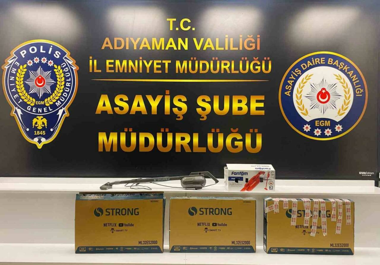 Adıyaman’da düzenlenen hırsızlık operasyonunda yakalanan 2 şüpheliden 1’i tutuklandı.