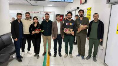 Şırnak’ta, İdil Devlet Hastanesi yönetimi, 14 Mart Tıp Bayramı vesilesiyle