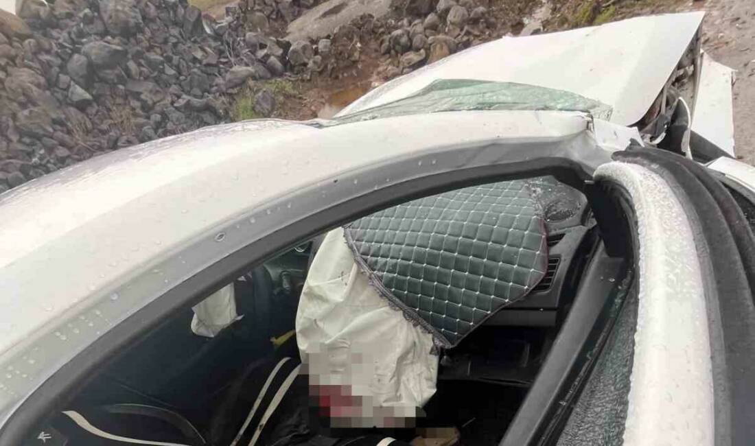 İki otomobilin kafa kafaya çarpışması sonucu 8 kişi yaralandı.