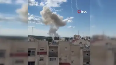 İran’ın İsrail’in Beit Shemesh kentine düzenlediği balistik füze saldırısında 20’den