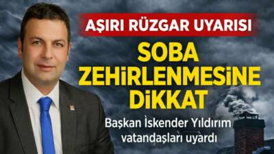 Gölbaşı Belediye Başkanı İskender Yıldırım, ilçede etkili olan şiddetli rüzgar