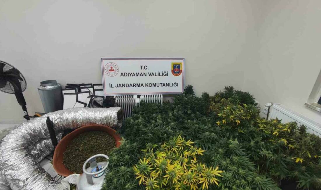 Adıyaman İl Jandarma Komutanlığı ekiplerince, Kahta Cumhuriyet Başsavcılığı koordinesinde düzenlenen