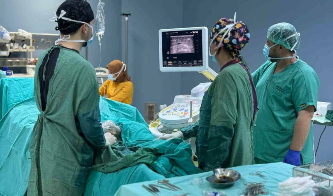 Adıyaman’ın Kahta Devlet Hastanesi’nde bir ilk daha başarıyla gerçekleştirildi.