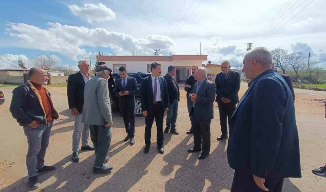 Adıyaman Besni Kaymakamı Ahmet Oğuz Aslan, ilçeye bağlı Hacıhalil ve