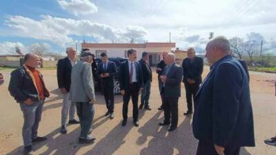 Adıyaman Besni Kaymakamı Ahmet Oğuz Aslan, ilçeye bağlı Hacıhalil ve