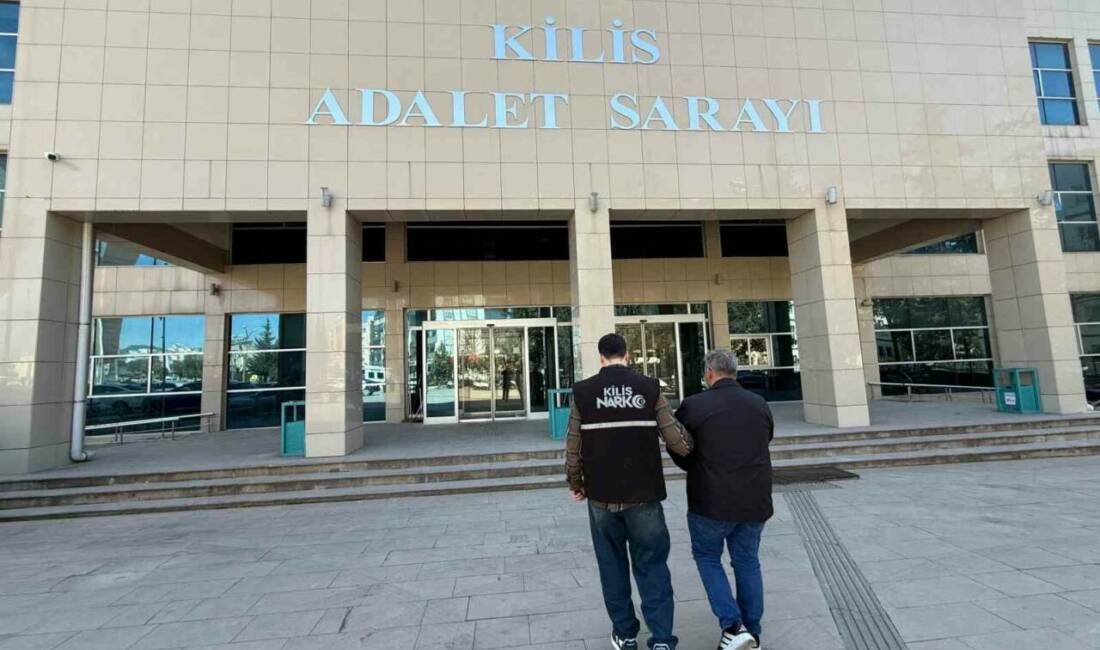 Kilis’te narkotik ekiplerinin sokak satıcılarına yönelik operasyonunda 84.41 gram metamfetamin