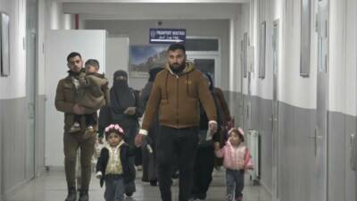 Kilis Öncüpınar Gümrük Kapısı'nda Ramazan Bayramı sonrası Suriyelilerin gönüllü dönüş