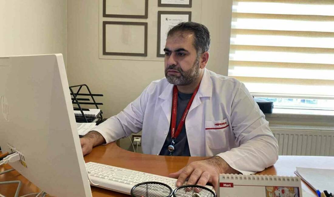 Diyarbakır’da, Dicle Memorial Hastanesi Fizyoterapi ve Rehabilitasyon Bölümünden fizyoterapist Sefer