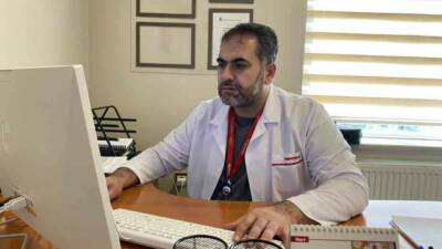 Diyarbakır’da, Dicle Memorial Hastanesi Fizyoterapi ve Rehabilitasyon Bölümünden fizyoterapist Sefer