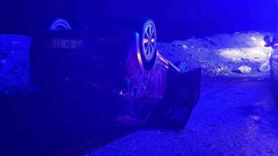 Siirt’in Kurtalan ilçesinde otomobilin devrilmesi sonucu sürücü yaralandı.