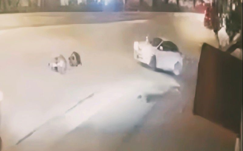 Gaziantep’te, motosikletiyle seyir halindeyken arkadan takip eden bir araçla düzenlenen