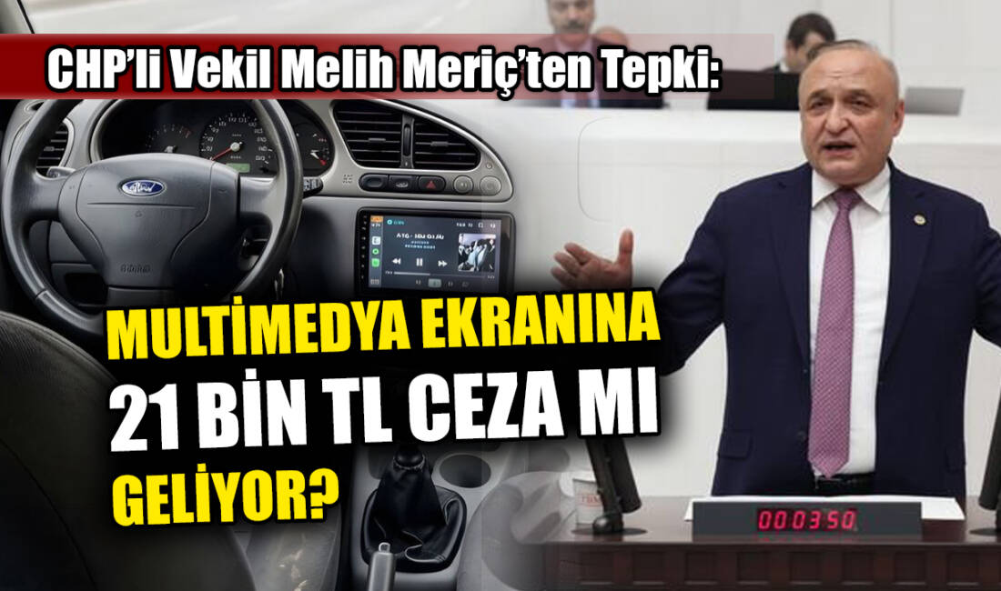 Eski model araçlara sonradan takılan multimedya ekranlarıyla ilgili yeni bir
