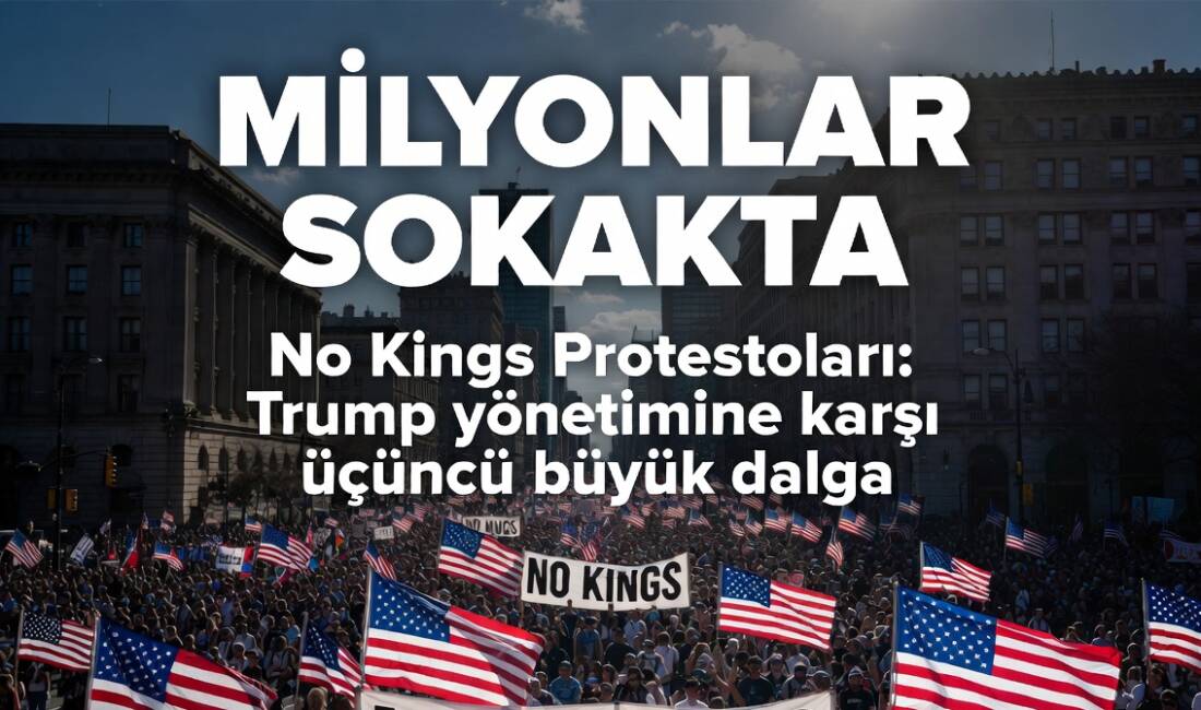No Kings protestoları: Milyonlarca Amerikalı 28 Mart’ta ‘Kral Yok’ dedi.