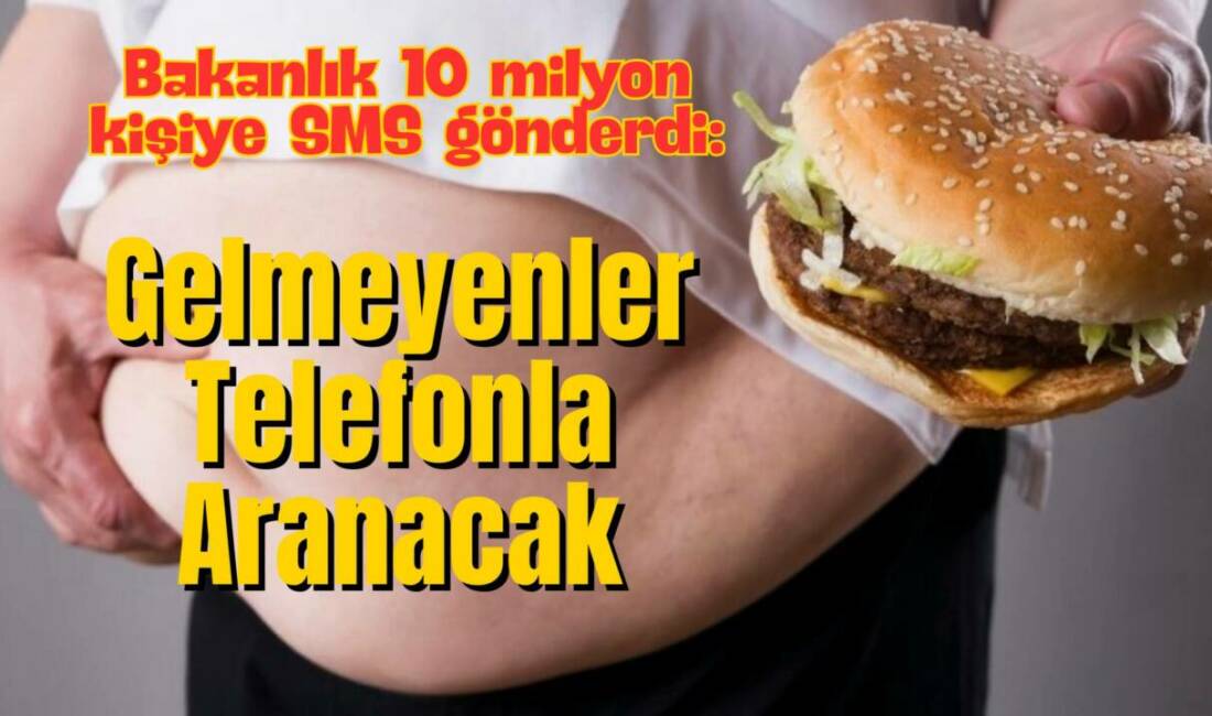 Sağlık Bakanlığı, aile hekimliği sisteminde fazla kilolu veya obez olarak