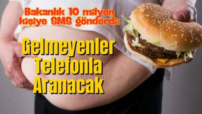 Sağlık Bakanlığı, aile hekimliği sisteminde fazla kilolu veya obez olarak