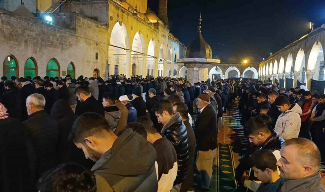 Peygamberler şehri Şanlıurfa’da bin aydan hayırlı olarak kabul edilen Kadir