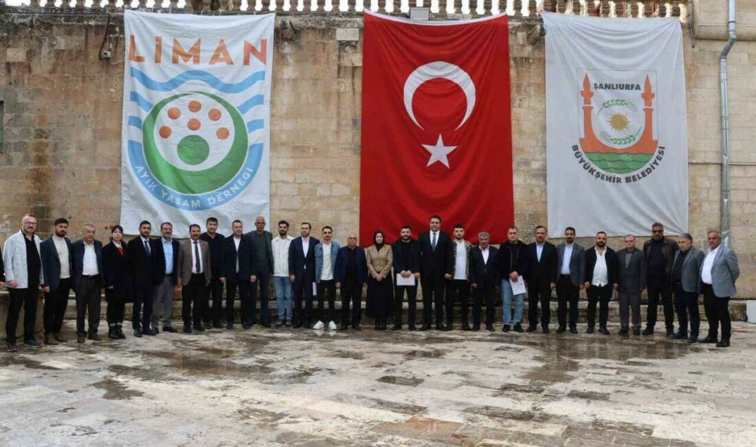 Şanlıurfa'da Liman Ayık Yaşam Derneği, bağımlılıkla mücadele projesi kapsamında toplam