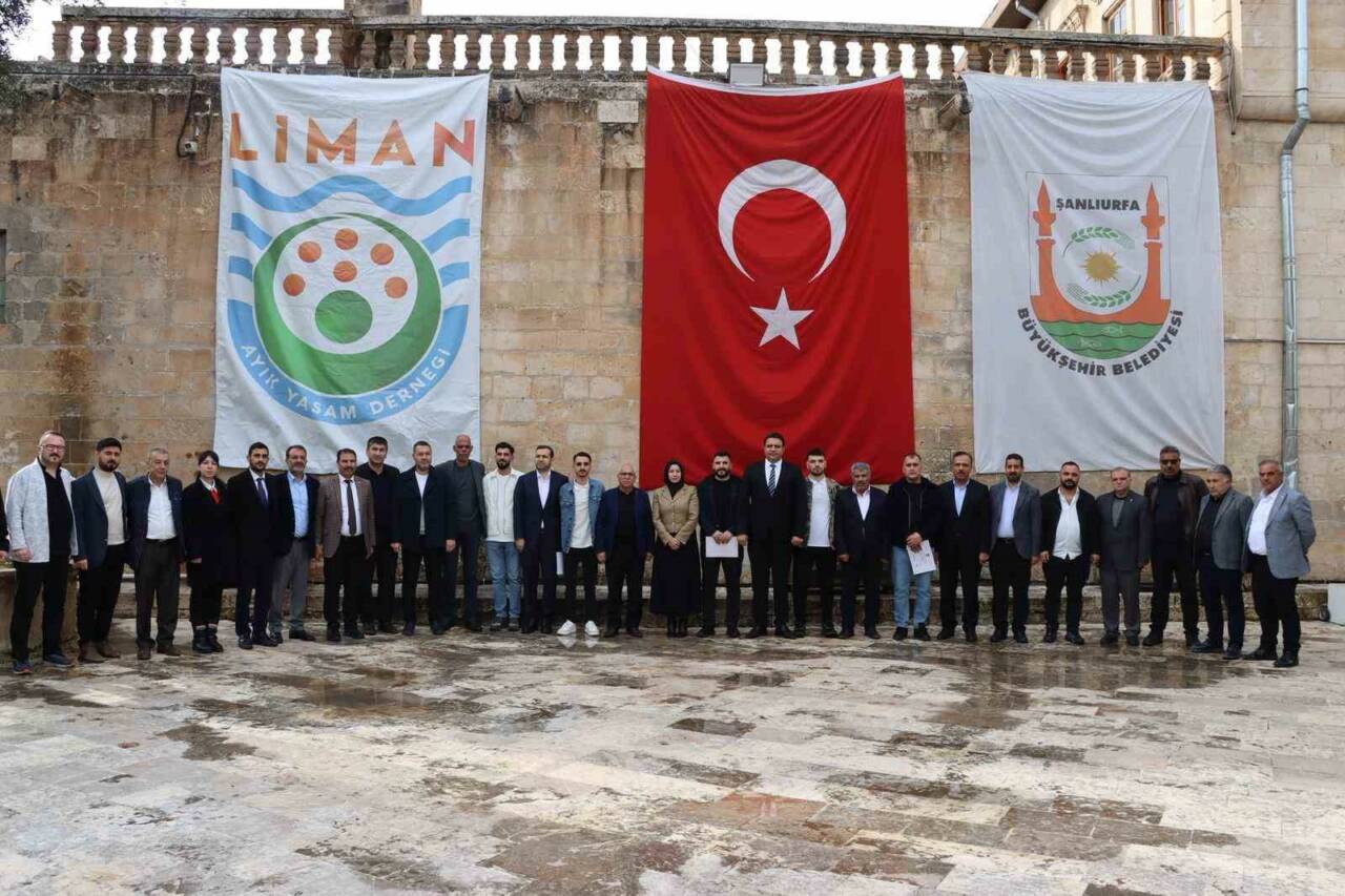Şanlıurfa'da Liman Ayık Yaşam Derneği, bağımlılıkla mücadele projesi kapsamında toplam
