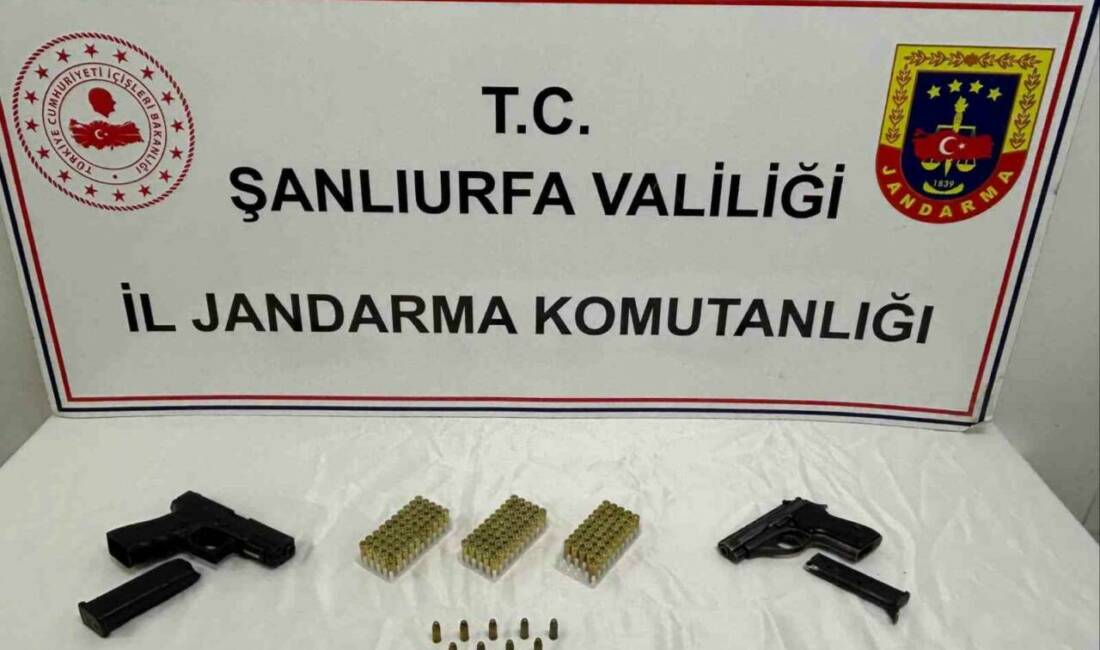 Şanlıurfa’nın Bozova ve Ceylanpınar ilçelerinde düzenlenen ruhsatsız silah operasyonlarında 2