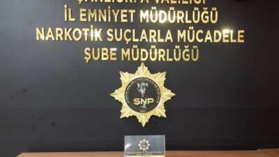 Şanlıurfa’da 2 kilo 400 gram sentetik uyuşturucu ele geçirildi, 1